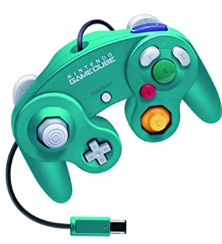 【中古】 ニンテンドーゲームキューブ専用コントローラ エメラルドブルー