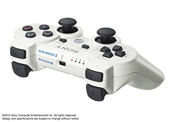 【中古】 ワイヤレスコントローラ DUALSHOCK3 クラシック・ホワイト CECH-ZC2JLW
