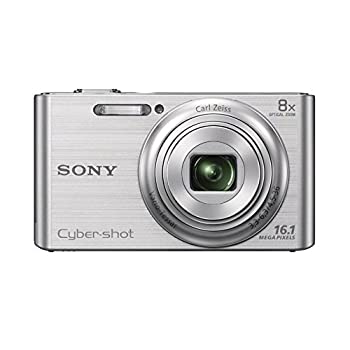 【中古】 SONY デジタル写真機 Cyber-shot W730 1610万絵素 光学8倍 しろがね色 DSC-W730-S