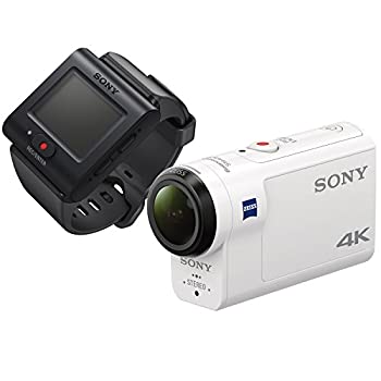 【中古】 ソニー ウエアラブルカメラ 動きカム 4K+位相空間光学ブレ手を加える積み上げるひな型(FDR-X3000R) ライブビューリモコンキット