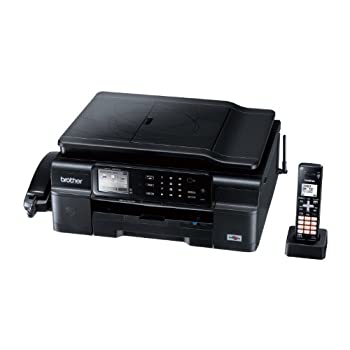 【中古】 (子機なし) brother ブラザー A4インクジェットFAX複合機 PRIVIO 黒モデル MFC-J980DN-B|AJIMURA-SHOP