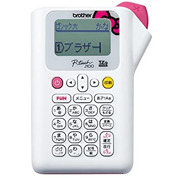 【中古】 brother ブラザー ラベルライター P-touch J100 ハローキティホワイト PT-J100KW