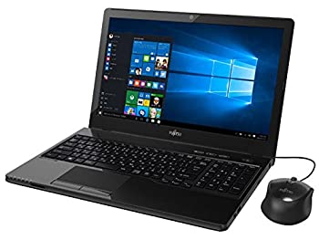 【中古】 富士通 ノートパソコン FMV LIFEBOOK AH42 W シャイニーブラック FMVA42WB