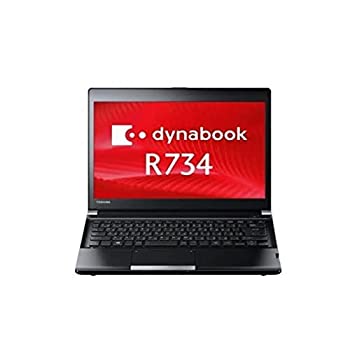 【中古】 東芝 dynabook R734 K PR734KAA1R7AD71 -Windows7 Professional 64bit Core i5 2.6GHz 4GB 320GB DVDハイパーマルチ 13