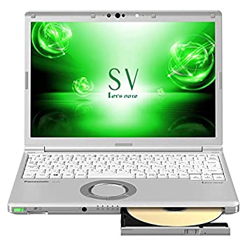 【中古】 Panasonic パナソニック 12.1型 ノートPC Let's note レッツノート SV シルバー CF-SV7MDTQR Win10 Pro Core i7｜AJIMURA-SHOP