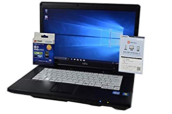 【中古】 ノートパソコン 【 搭載】 富士通 FMV LIFEBOOK A572 第3世代 Core i5 3320M HD 15.6インチ 8GB/320GB/DVDROM/Windows 10 Win7DtoD リ|AJIMURA-SHOP