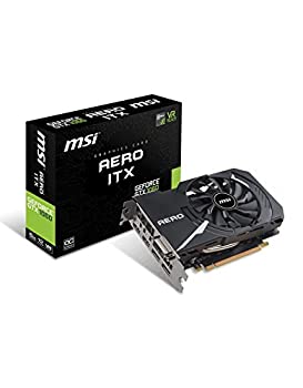 【中古】 MSI ショート基盤採用 グラフィックスカード GEFORCE GTX 1060 AERO ITX 6G OC｜AJIMURA-SHOP