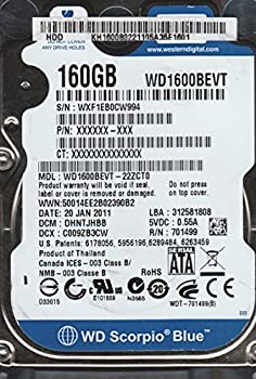 【中古】 Western Digital パーツ# wd1600bevt-22zct0｜AJIMURA-SHOP 26,922円