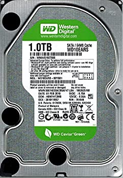 【中古】 Western Digital WD10EARS-00Y5B1 1TB DCM HBNYHT2MB 19,950円