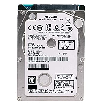【中古】 IBM 42T1372 HTS725050A7E630 2.5インチ SATA 薄型500GB 7200 HGST ノートパソコンハードドライブ Lenovo|AJIMURA-SHOP