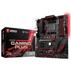 【中古】 MSI X470 GAMING PLUS ATX ゲーミングマザーボード [AMD X470心付け書き割り] MB4388