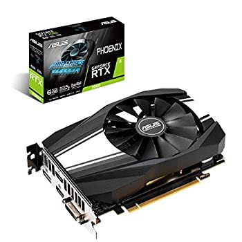 【中古】 ASUS NVIDIA RTX2060 ダブルボールベアリングファン 6G PH-RTX2060-6G