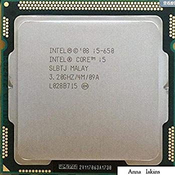 【中古】 The620Guy インテルコアi5-650 3.2GHz3.20ghz 4メートルslbtjソケット1156 ClarkdaleCPUプロセッサ+ P