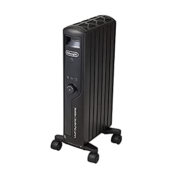 【中古】 DeLonghi デロンギ マルチダイナミックヒーター ゼロ風暖房 マットブラック 6~8畳用 MDHU09-PB