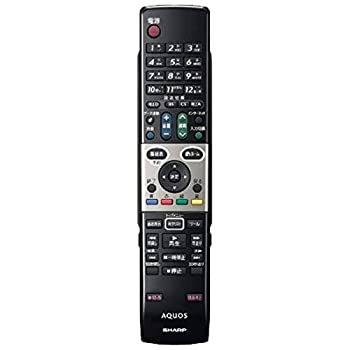 【中古】 SHARP シャープ 液晶テレビ用リモコン RRMCGA863WJSA (0106380320)|AJIMURA-SHOP
