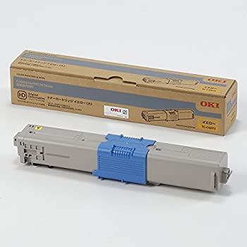 【中古】 沖データ トナーカートリッジ (大) イエロー TC-C4AY2