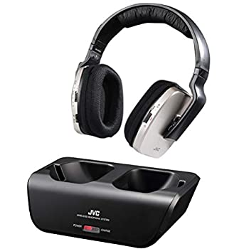 【中古】 JVCケンウッド HA-WD200-N ワイヤレスヘッドホンシステム 2.4GHzデジタルワイヤレス方式 受信距離約30m 約10時間連続使用可能|AJIMURA-SHOP