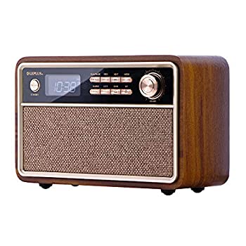 【中古】 LEPLUS ワイヤレス スピーカー Classica Premium ワイド FMラジオ Bluetooth USB充電 ポータブル microSD USBメモリ 対応 木目 デザイン ウォー