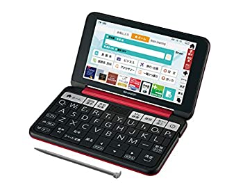 【中古】 SHARP シャープ カラー電子辞書 Brain 大学生 ビジネスモデル レッド系 2019年春モデル PW-SB6-R｜AJIMURA-SHOP 11,930円