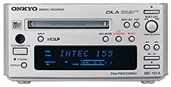 【中古】 ONKYO オンキョー INTEC155 MD甲板 MD-101A (S) しろがね色