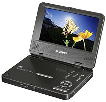 【中古】 BLUEDOT ブルードット BDP-1720A Divx対応 7型 ポータブルDVDプレーヤ|AJIMURA-SHOP
