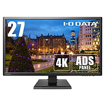 【中古】 I-O DATA 4K 管する 見せびらかす 27型 4K (60サイクル) HDR ADSダイアログボックス HDMI×3 DP LCD-M4K271XDB