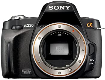 【中古】 SONY ソニー デジタル一眼レフカメラ α230 (本体単品) ブラック DSLRA230｜AJIMURA-SHOP
