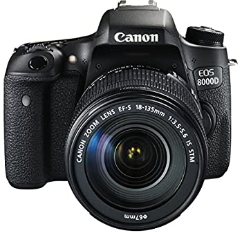 【中古】 Canon キャノン デジタル一眼レフカメラ EOS 8000D レンズキット EF-S18-135mm F3.5-5.6 IS STM 付属 EOS8000D18135ISSTMLK 61,600円