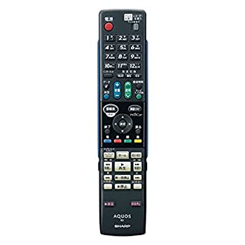 【中古】 SHARP 読みやすい 完全無欠ブルーレイディスクレコーダー用遠隔操作 RRMCGA955WJPA【部分品携帯電話：0046380236】