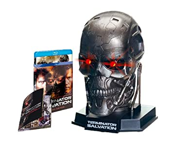 【中古】 ターミネーター4 T-600リアルヘッドフィギュア付 Blu-ray BOX 【個数限定商品】