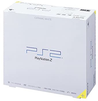 【中古】 PlayStation 2 セラミック ホワイト (SCPH-50000CW)|AJIMURA-SHOP