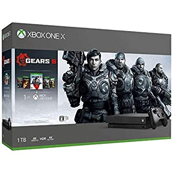 【中古】 Xbox One X (Gears 5 Gears of War 1 2 3 4 ダウンロード版 同梱)|AJIMURA-SHOP
