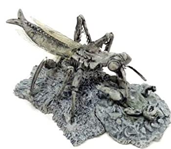 【中古】 ゴジラオーナメント特撮大百科 Ver.2 南海の大決闘篇 両刀怪獣カマキラスC＆ミニラ (モノクロスチールイメージ版) 単品 食玩