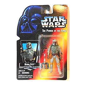 【中古】 Star Wars The Power Of The Force Red Card Boba Fett Action Figure 3.75 Inches