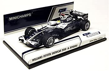【中古】 Minichamps DP 1/43 AT&Tウィリアムズトヨタ ショーカー2008 ロズベルク 完成品｜AJIMURA-SHOP