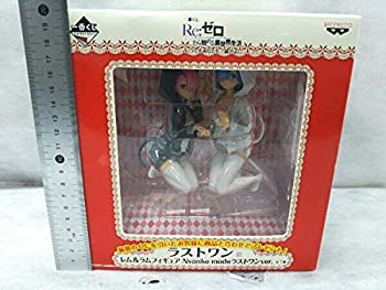 【中古】 一番くじ Re:ゼロから始める異世界生活 いつでもあなたと一緒だよ ラストワン賞 レム＆ラムフィギュア Nyanko modeラストワンver.