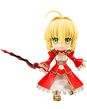 【中古】 キューポッシュ Fate/EXTRA Last Encore セイバー NONスケール PVC製 塗装済み可動フィギュア画像