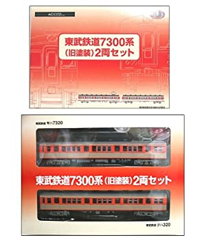【中古】 【トミーテック】鉄道コレクション東武鉄道 7300系 (旧塗装) 2両セット (イベント限定品) TOMYTEC100904 (鉄コレ)｜AJIMURA-SHOP