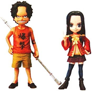 【中古】 ワンピース DXフィギュア?THE GRANDLINE CHILDREN?vol.2 エース＆ハンコック 全2種セット