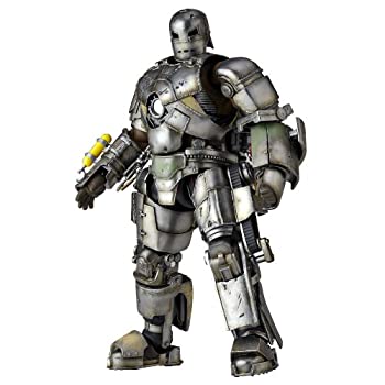 【中古】 特撮リボルテック045 アイアンマン アイアンマンマーク1 ノン規模 ABS\u0026PVC製 ペンキ塗り済み 行動図形