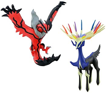 【中古】 ポケットモンスター ソフビフィギュア ゼルネアス&イベルタルセット