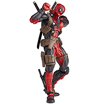 【中古】 figurecomplex AMAZING YAMAGUCHI DEADPOOL デッドスウィミングプール 約160粍 ABS\u0026PVC製 ペンキ塗り済み動き図形 リボルテック