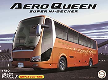 【中古】 フジミ模型 1/32 観光バスシリーズ No.4 三菱ふそう エアロクイーン スーパーハイデッカー プラモデル BUS4｜AJIMURA-SHOP