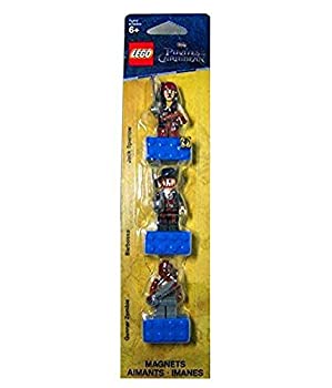 【中古】 LEGO レゴ Pirates of the Caribbean Magnet Set: Jack Sparrow Hector Barbossa and Gunner Zombie ／ レゴ パイレーツ・オブ・カリビアン マグ画像
