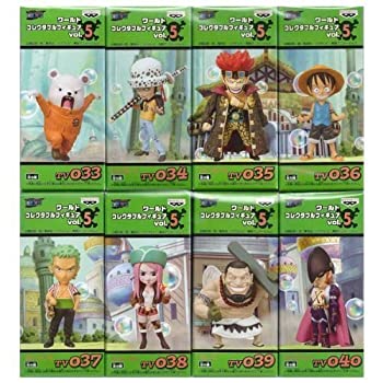 【中古】 ONE PIECE ワンピース ワールドコレクタブルフィギュア vol.5 全8種セット
