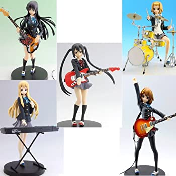 【中古】 けいおん!! SQフィギュア 平沢唯・秋山澪・田井中律・琴吹紬・中野梓 全5種