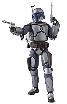 【中古】 S.H.フィギュアーツ スター・ウォーズ ジャンゴ・フェット 約150mm PVC&ABS製 塗装済み可動フィギュア