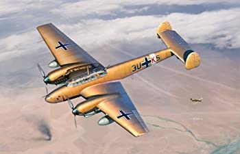 【中古】 プラッツ 1/48 第二次世界大戦 ドイツ空軍 メッサーシュミット Bf110 E-2 Trop プラモデル