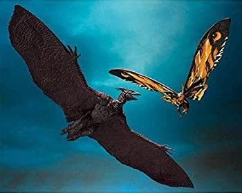 【中古】 S.H.MonsterArts モスラ (2019) ＆ラドン (2019) ゴジラ キング・オブ・モンスターズ