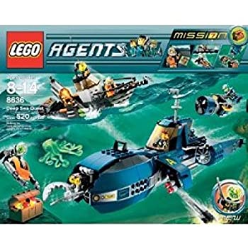 【中古】 LEGO レゴ 8636 Mission 7: Deep Sea Quest (レゴ 仲立ち人 奈落の底試合ぶり)